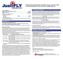 Load image into Gallery viewer, JustiFLY® Equine 8-8-8™ Top Dress (5 lb)