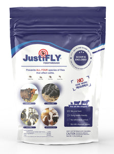 JustiFLY® Feedthrough 3% 12 lb bag (salt)