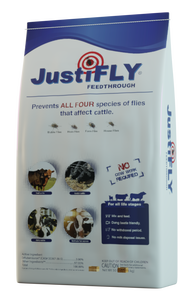 JustiFLY®  Feedthrough 3% 50 lbs. bag